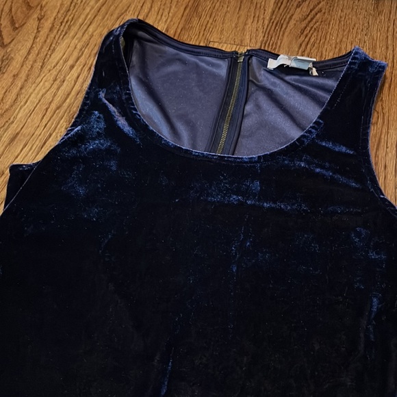 Purple Velvet Dress - Picture 2 of 2